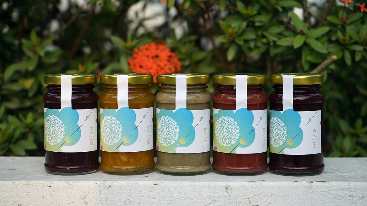 「烹石」果醬 (鳳梨甜薰衣)Pineapple Lavender Jam