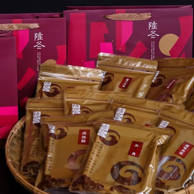 隆冬肉乾 蒜味豬肉乾 Garlic Pork Jerky