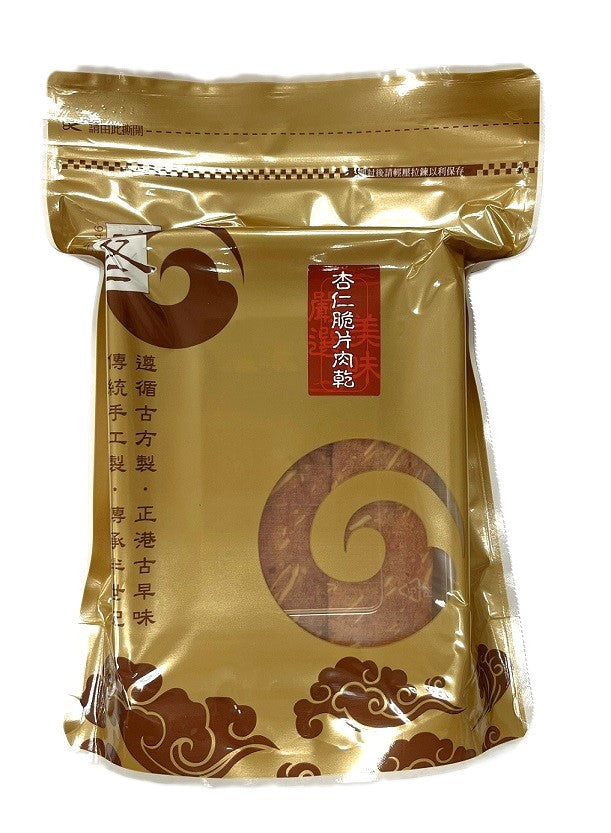 隆冬肉乾 杏仁豬肉脆片 Almond Pork Jerky Crisps