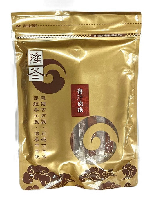 隆冬肉乾 蜜汁肉條 Honey Glazed Pork Jerky Sticks