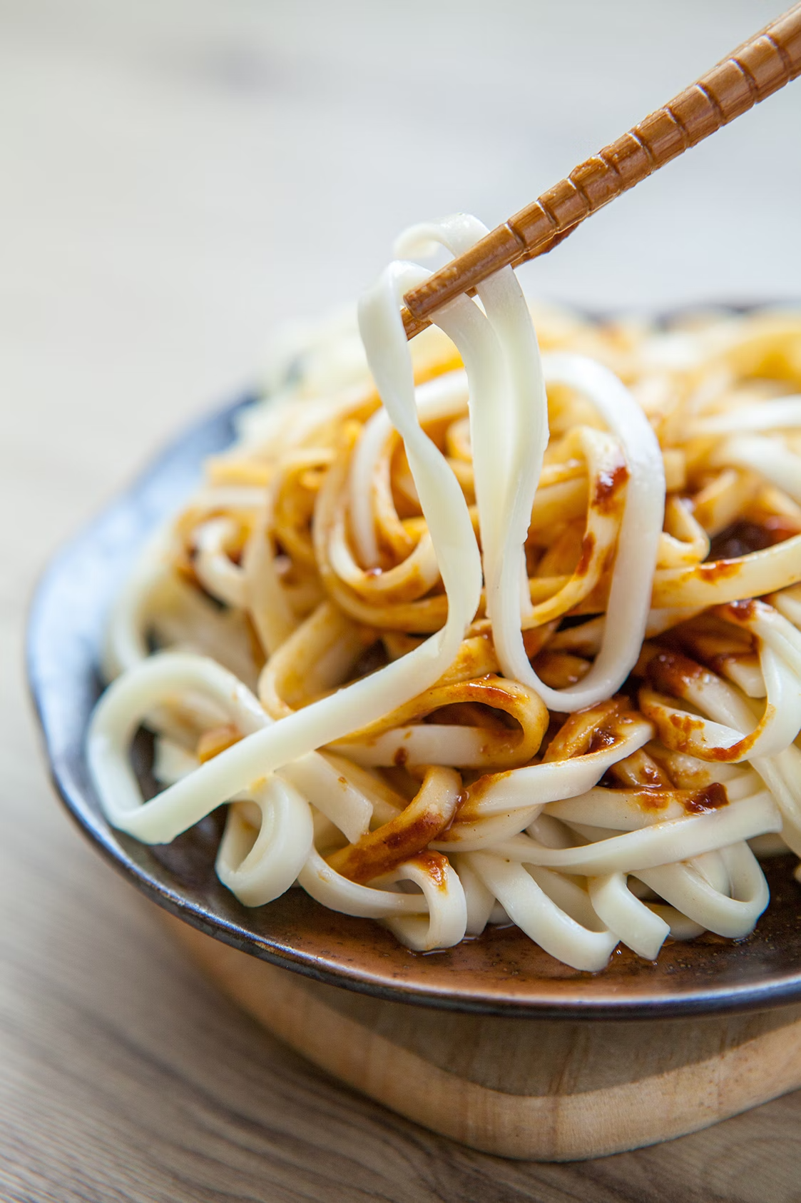 田舍手打麵 - 純素味 - 山藥手打麵(香菇炸醬口味) Handmade Noodles (Shiitake Mushroom Flavor) - Vegan